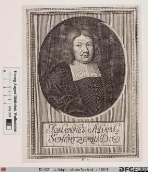 Bildnis Johann Adam Schertzer