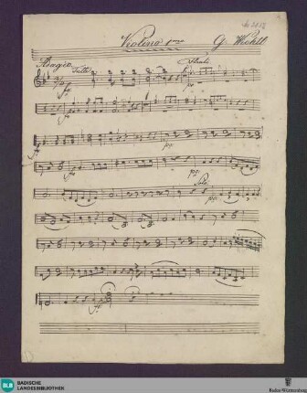 Polonaises - Don Mus.Ms. 2032 : cor, orch; B|b