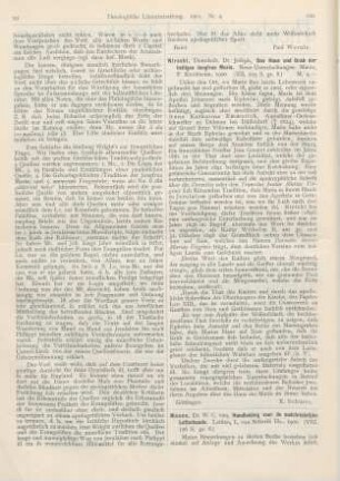 100-101 [Rezension] Manen, W. C. van, Handleiding voor de oudchristelijke Letterkunde