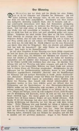 33: Der Monolog