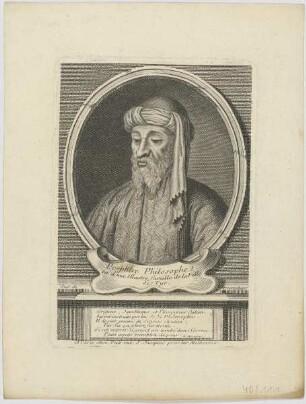 Bildnis des Porphire, Philosophe de Tyr