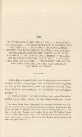 VIII. De vuurtoren op het eiland Bras ...