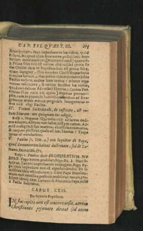 Caput XXII. De Ieiuniis Papisticis.