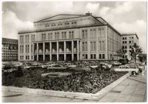 Messestadt Leipzig : Opernhaus am Karl-Marx-Platz