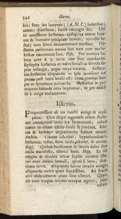 Icterus. - Lipothymia. Syncope.