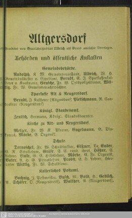 Altgersdorf