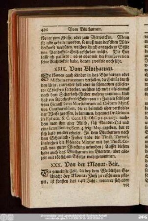 XXIX. Vom Blutharnen.