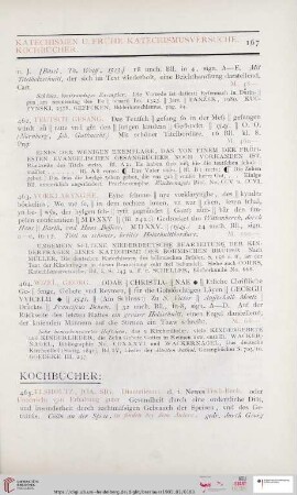 Kochbücher (Nr. 465 - 469)