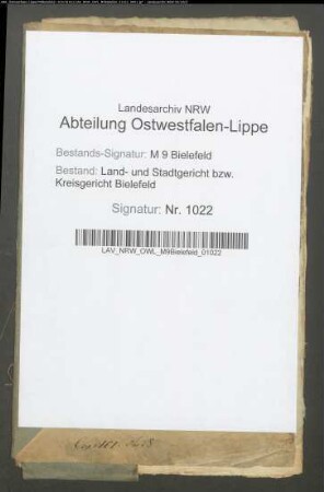 Sonstige: Wemhöner, Johann Heinrich: