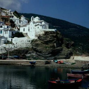Skopelos. Kirche Agios Nikolaos