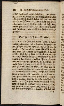 512-522, Das funfzehnte Capitel. - Das sechszehnte Capitel.