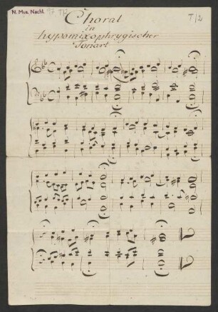 Choral; keyb