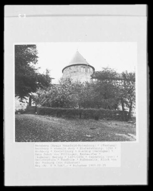 Burg Herzberg — Oberburg — Gerichtsturm