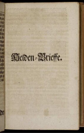 Helden-Brieffe.