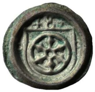 Fundmünze, Hohlpfennig, nach 1450