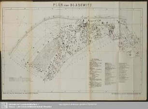 Karte : Plan von Blasewitz