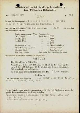 Rauscher, Martin
