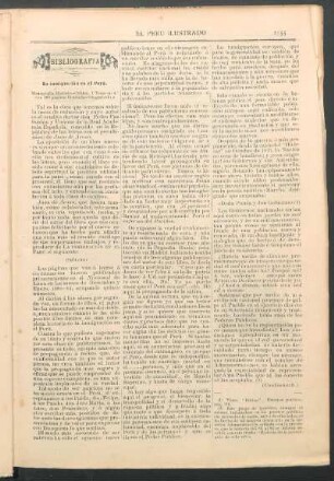 Bibliografía : La inmigración en el Perú[, de Pedro Paz Soldán y Unánue].