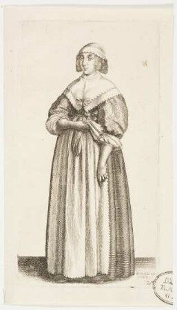 Die Frau mit den Handschuhen