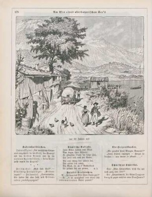 "Am Ufer eines oberbayerischen See's"