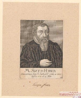 Sixtus Huber, Diakon bei St. Sebald