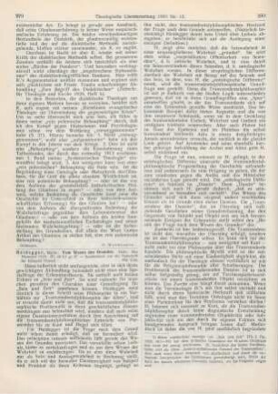 279-284 [Rezension] Heidegger, Martin, Vom Wesen des Grundes
