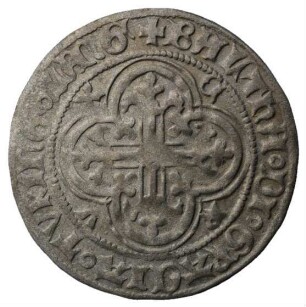 Münze, Thüringer Groschen, Fürstengroschen (12 meißnische Pfennige), 1395 - 1405