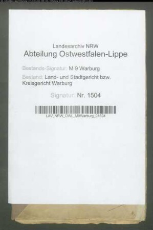 Erblasser: Nolte, Therese: