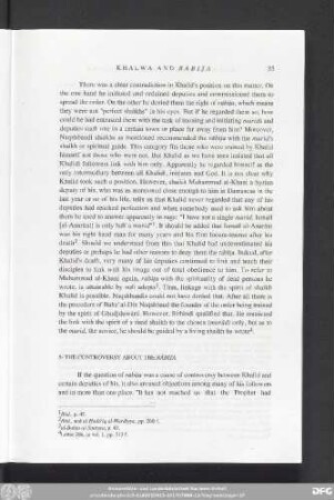 5 - The Controversy About The Rābiṭa