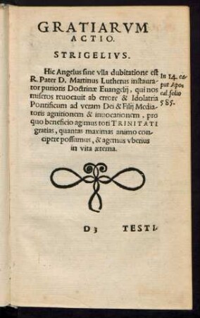 Gratiarum Actio.