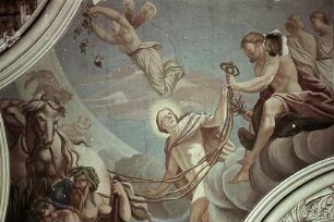 Jupiter übergibt dem Sonnengott die Zügel