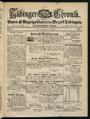 21-40, 10. Januar (Nro. 6) - 15. Januar (Nro. 10)