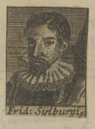 Bildnis des Fridericus Sylburgius