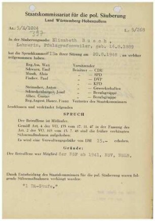 Busch, Elisabeth