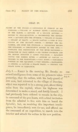 Chap. IV. Flight of the sultan ...