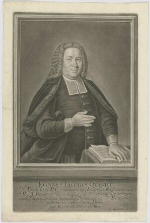 Bildnis des Ioannes Iacobvs Qvandt