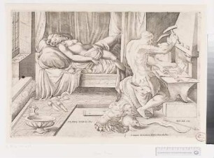 Die schlafende Venus und Vulkan