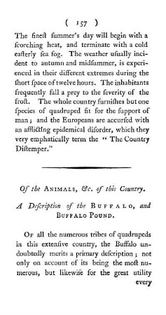Of the Animals of this Country.