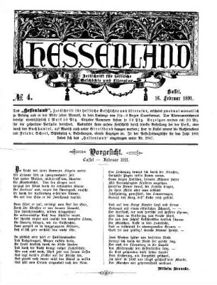 No. 4, 16. Februar 1891