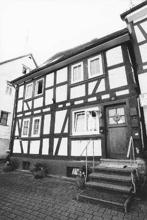 Wohnhaus, Fachwerk; Wächtersbach, Pfarrgasse 12