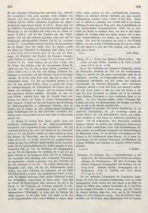 412-414 [Rezension] Biblical and theological studies