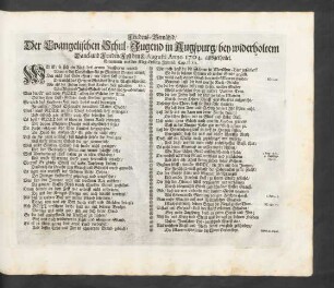 Friedens-Gemähld ... Anno 1704. ausgetheilet ...