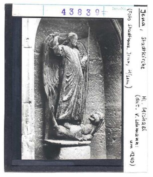 Jena: Stadtkirche, Hl. Michael, um 1240