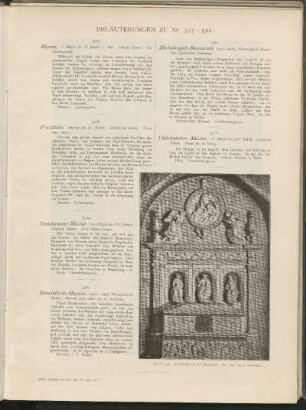Erläuterungen zu Nr. 517 - 522: