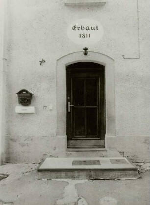 Haustür, Hirschbach (Kreis Dippoldiswalde)