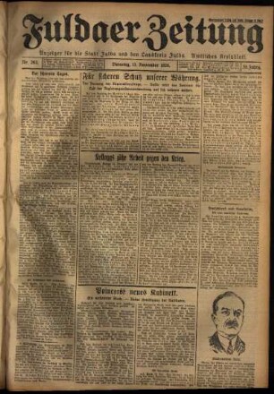 Ausgabe vom Dienstag, den 13. November 1928.