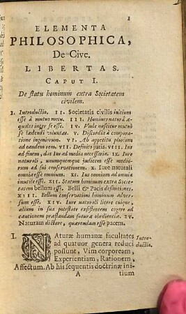 Elementa philosophica de cive