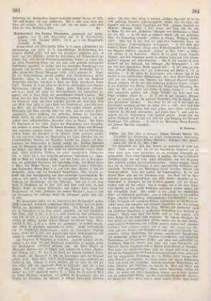 383-384 [Rezension] Rhenanus, Beatus, Briefwechsel des Beatus Rhenanus