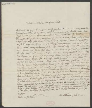 Brief an B. Schott's Söhne : 07.11.1836