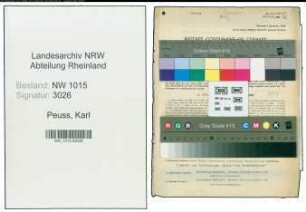 Entnazifizierung Karl Peuss , geb. 17.06.1896 (Arbeiter)